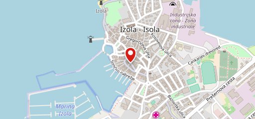 Kava bar "Odeon" Izola Branko Kozomara, s.p. sulla mappa