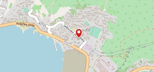 Kavana Maestral sulla mappa