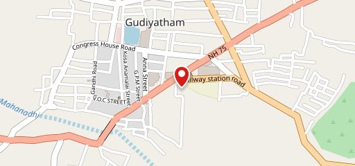 KCC Family Restaurant - Gudiyattam on map