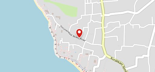 Kerala Cafe Restaurant Varkala on map