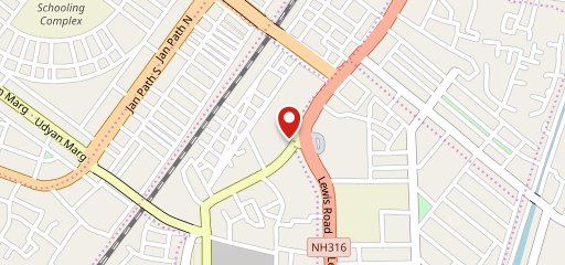 KFC on map