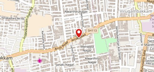 KFC on map