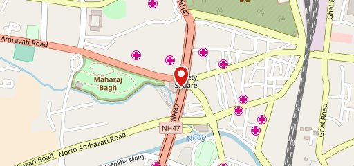 KFC on map