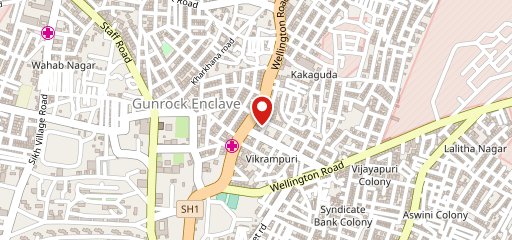 KFC on map