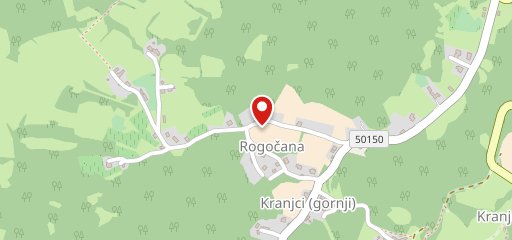Restaurant Konoba Rogocana sulla mappa