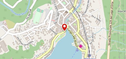 Ristorante La Buvette Lago d'Orta sulla mappa