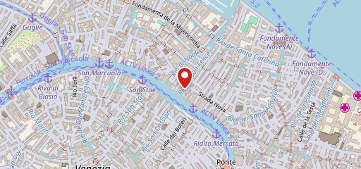 Ristorante La Cantina Venezia sulla mappa