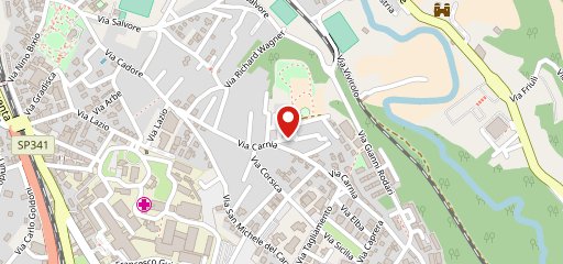 La casa del burrito sulla mappa