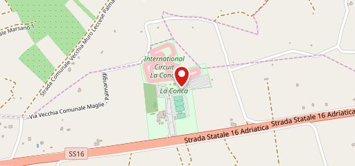 Kartodromo La Conca sulla mappa