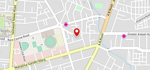 La' Pink Cafe, New Palasia on map