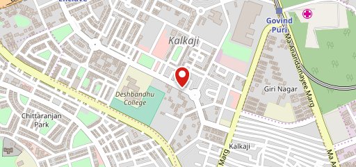 La Pino'z Pizza, Kalka ji on map
