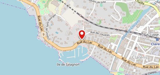 Restaurant Clinique La Prairie sulla mappa