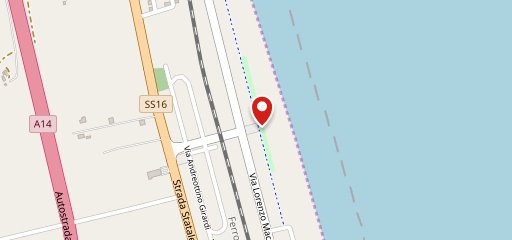 La Sera “pizza vista mare” Fermo sulla mappa
