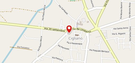 La sfinge Cigliano sulla mappa
