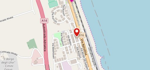 Hotel Ristorante La Terrazza sulla mappa