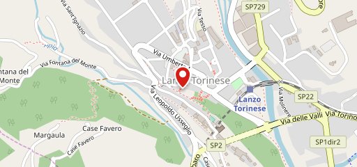 Pizzeria L'ampolla di vetro sulla mappa