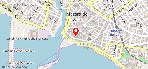 L'angolo del moro sulla mappa