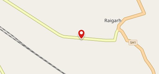 Lazeez biryani on map