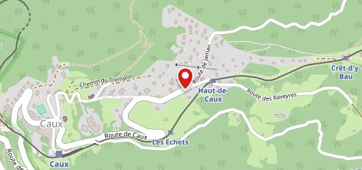 Le Coucou Montreux sulla mappa