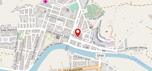 Le delizie del borgo Osteria Ristorante sulla mappa