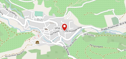 Ristorante "Le Mangitoie" da Tormento sulla mappa