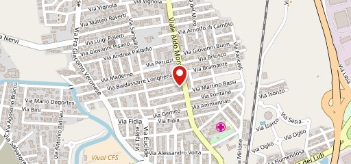 Pizzeria Le Vele sulla mappa