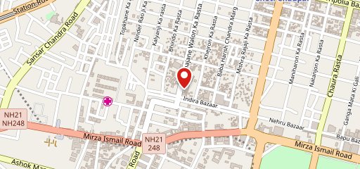 LMB Hotel Restaurant Johri Bazar on map