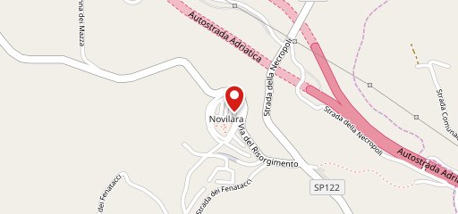 Locanda Ricci sulla mappa