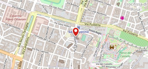 L'Officina Drink Bar & Restaurant in Via S.Faustino sulla mappa