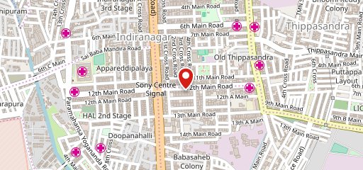 Lucky Chan - Dim Sum and Sushi Parlour, Indiranagar on map