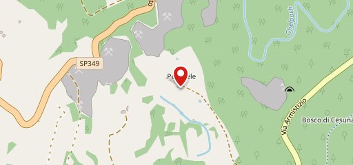 Malga Col del Vento sulla mappa