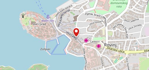Ristorante marinero sulla mappa