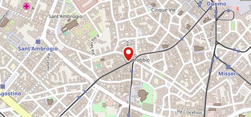 MATERIA PIZZERIA - MILANO CENTRO sulla mappa