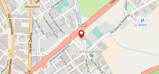McDonald's Bergamo Via S. Giovanni Bosco sulla mappa