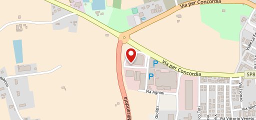 McDonald's Mirandola sulla mappa