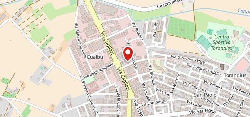 McDonald's ORISTANO Via Cagliari sulla mappa