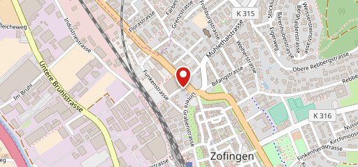 Migros Restaurant - Zofingen sulla mappa