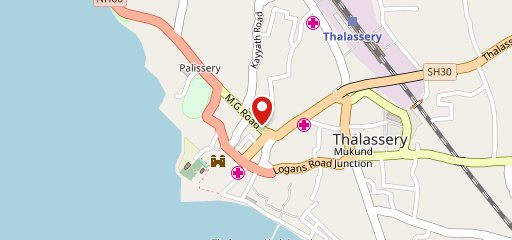 Modern Hotel on map