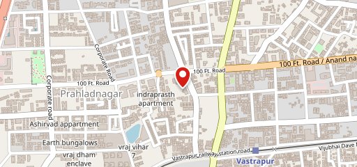 MOG Mad Over Grill Prahladnagar on map