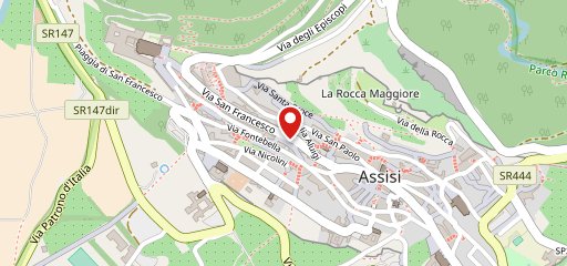 Osteria Monte Frumentario sulla mappa