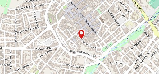 Osteria Pizzeria Montecavallo sulla mappa