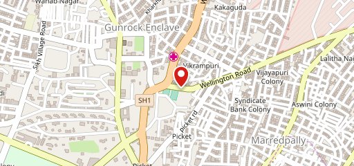 Nanking Chinese Restaurant Vikrampuri on map