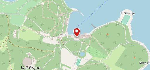 Bistro Plaža, NP Brijuni sulla mappa