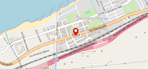 Nero caffè sulla mappa