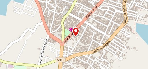 New grand hotel on map