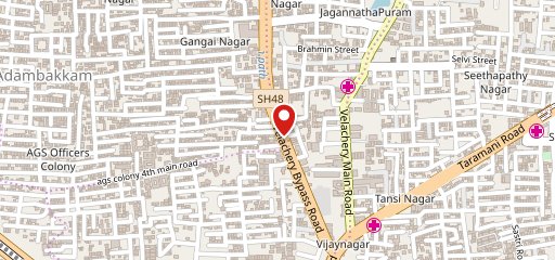 New Pattukottai Kamatchi Mess Nun Pahal Unavagam LLP, Velachery on map