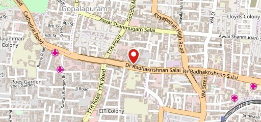 New Woodlands Hotel on map