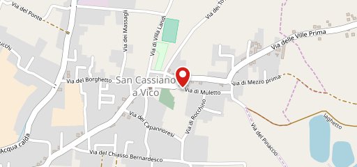 Nico Pizzeria Lucca sulla mappa