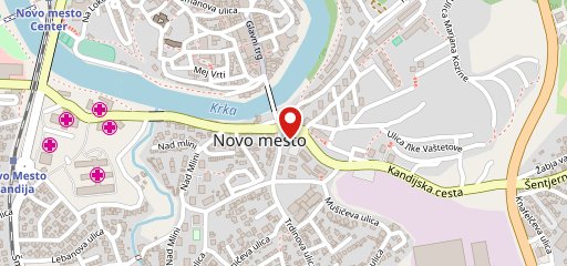 Novomeška pekarna in slaščičarna sulla mappa