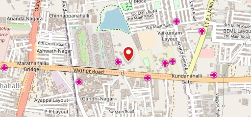 Olive Street Food Cafe - Marthahalli on map